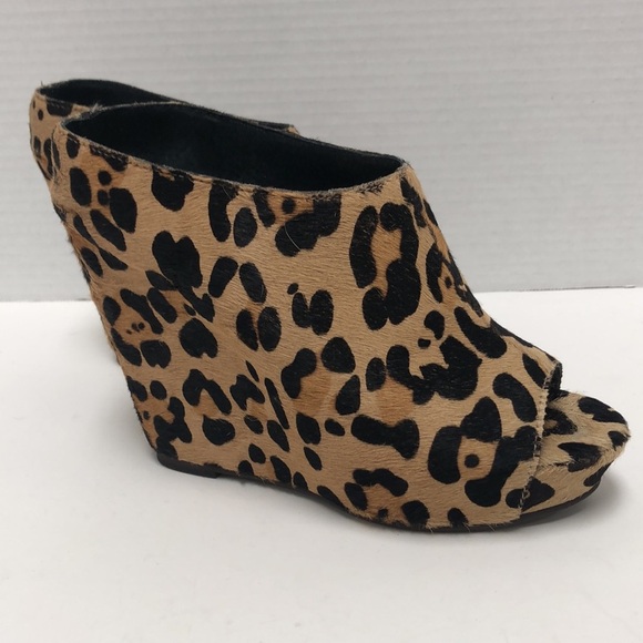Steven by Steve Madden Cheetah print wedge sandals - Picture 2 of 10